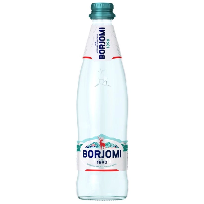 Вода "Borjomi" (Боржоми) 0.5 литра, газ., стекло, 12 шт. в уп. от магазина Vitarel