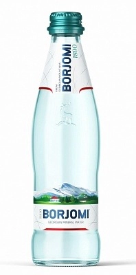 Вода "Borjomi" (Боржоми) 0.33 литра, газ., стекло, 12 шт. в уп. от магазина Одежда+