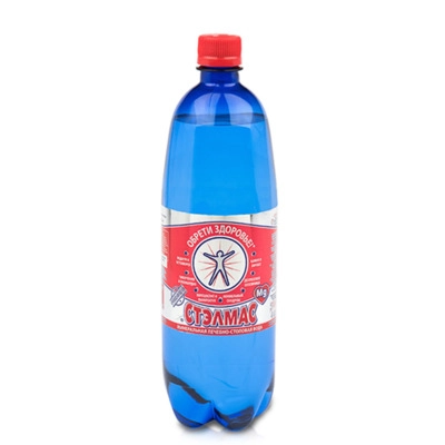Вода минеральная "Стэлмас" 1 л., 6 шт. в уп.