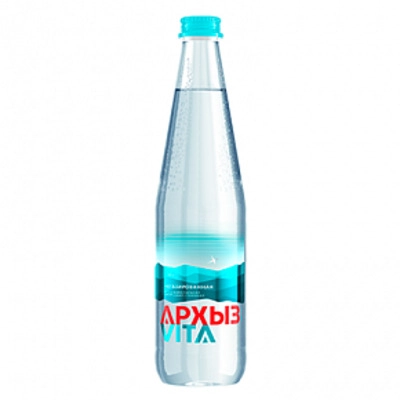 Вода "Архыз" 0.5 л, негаз., стекло, 20 шт. в уп.